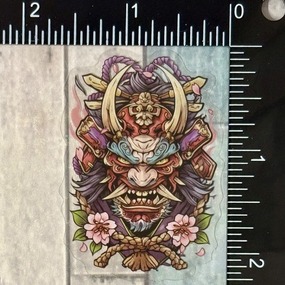 ๐10/$10๐ Translucent Japanese Tattoo Art Reusable Waterproof Vinyl Sticker Dec - Picture 1 of 1